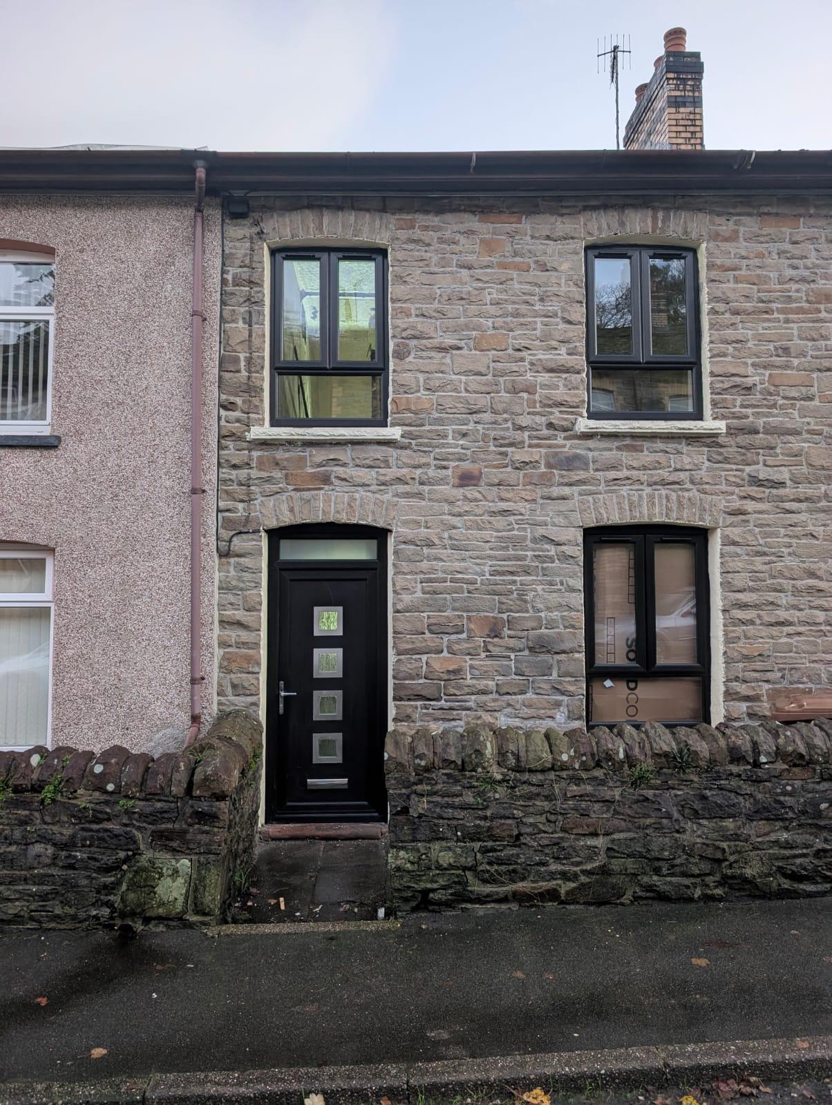 Composite Doors installation by Essential Glazing Products