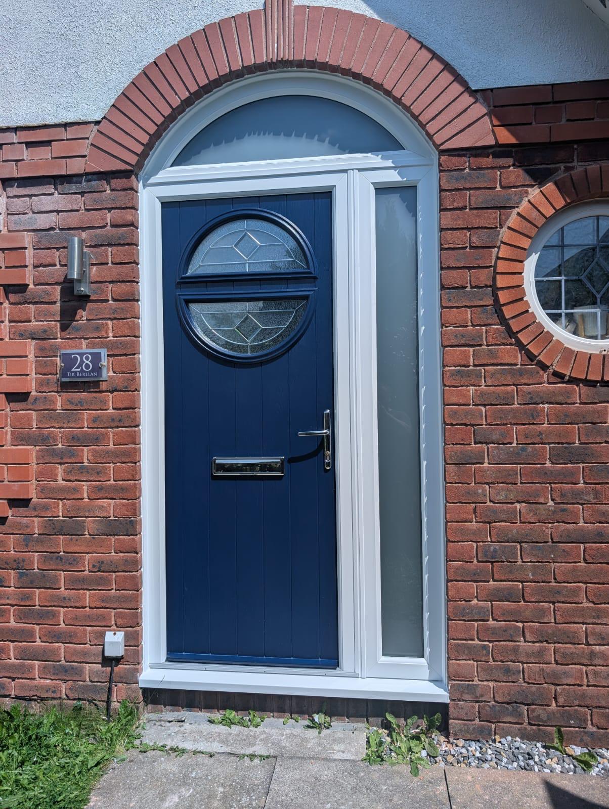 Composite Doors installation by Essential Glazing Products