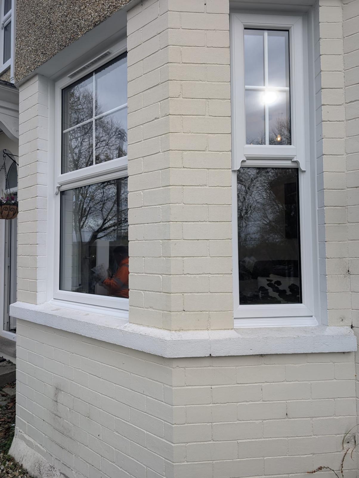 uPVC bay window replacement on a Gwent home