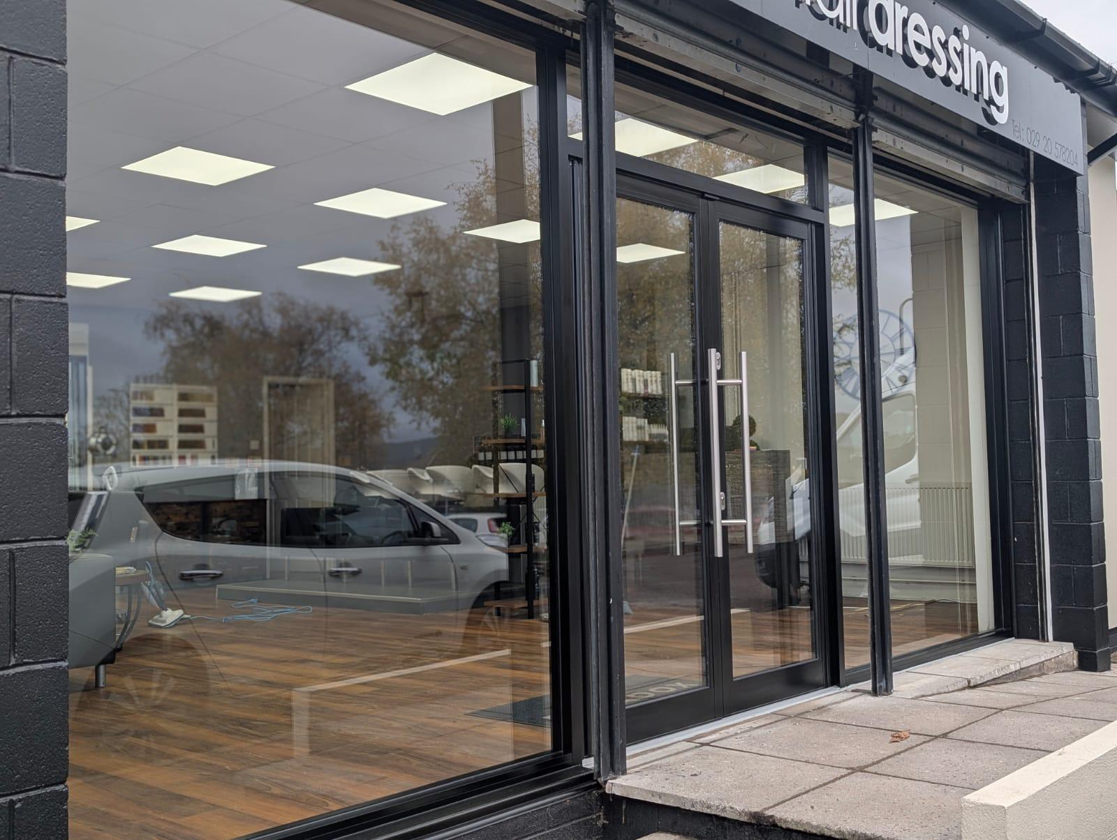 Aluminium shopfront components supplied trade-only from Blackwood
